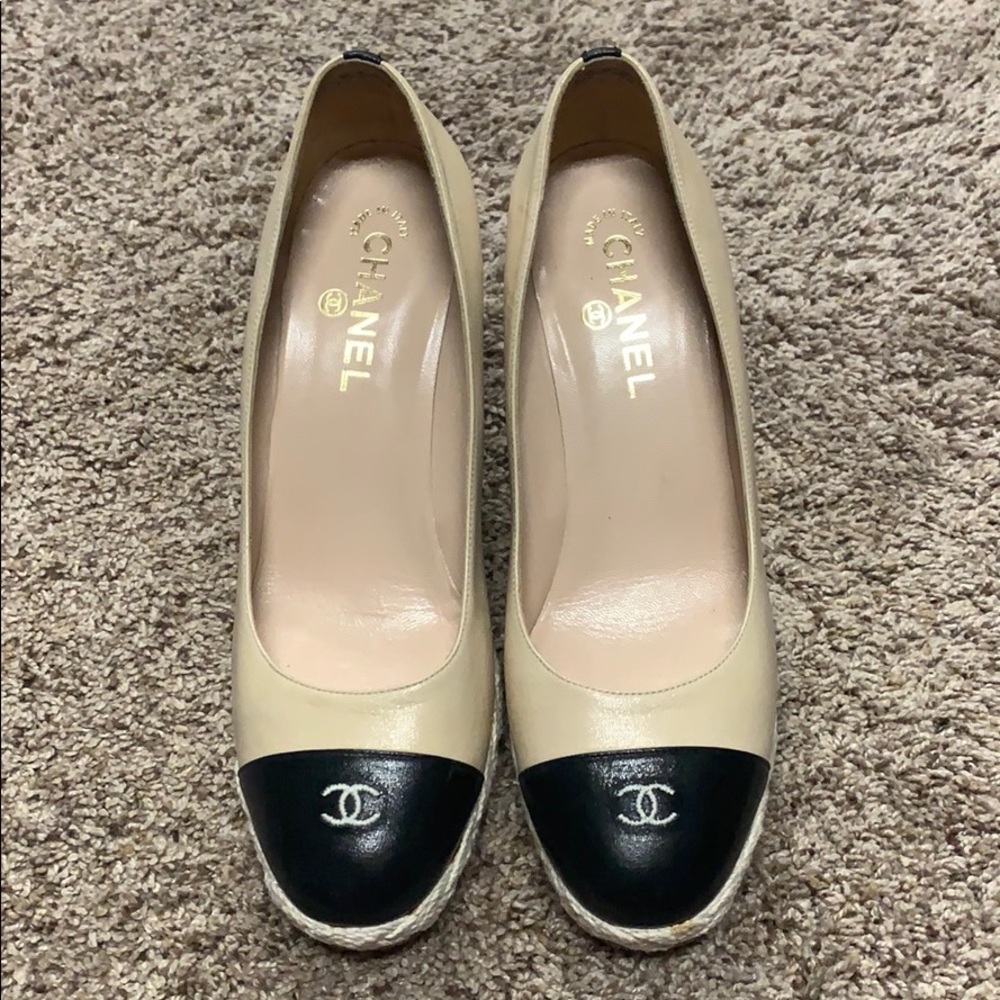 Chanel wedges 41